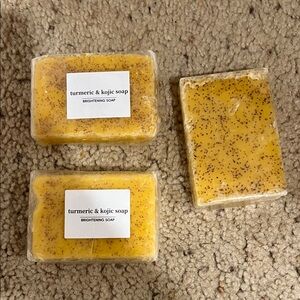 Turmeric & Kojic Brightening Soap (3 Pack)